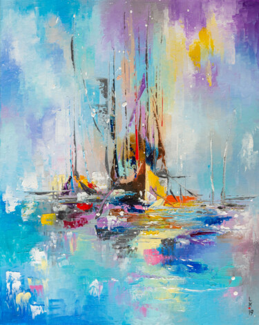 BOATS IN THE MORNING MIST