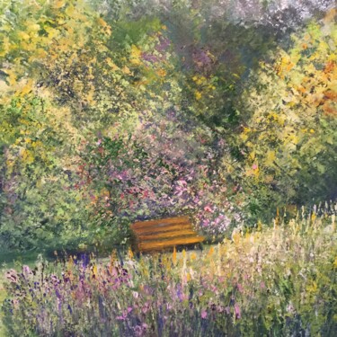 Peinture intitulée "Un petit coin de fr…" par Anne Vignau, Œuvre d'art originale