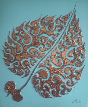 Peinture intitulée "" Leelawadee"  2" par Mikel Richard (Mik'Art), Œuvre d'art originale, Acrylique