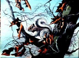 제목이 "Out on a limb"인 미술작품 Margaret M. Bartlett로, 원작