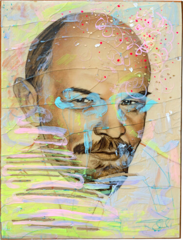 Oleksandr Balbyshev "Sly Lenin" Painting titled "Oleksandr Balbyshev…" by Oleksandr Balbyshev, Original Artwork, Acrylic