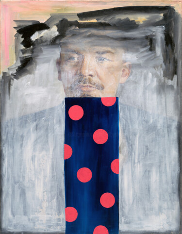 Oleksandr Balbyshev "Pedestal" Painting titled "Oleksandr Balbyshev…" by Oleksandr Balbyshev, Original Artwork, Oil Mounted on Wood Stretcher frame