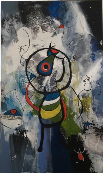 Pintura titulada "1201b53a-3be3-41f9-…" por Cathy Pantigny, Obra de arte original, Acrílico