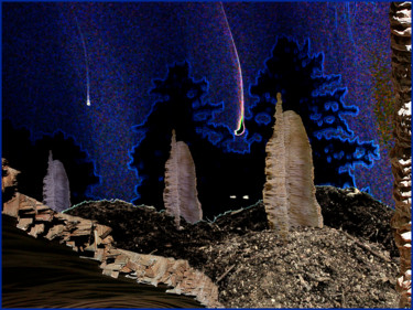 Digital Arts titled "Witness" by Jeff Key, Original Artwork, Photo Montage