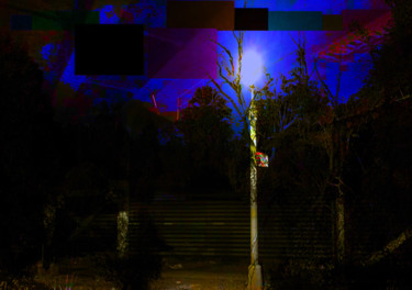 数字艺术 标题为“built colored envir…” 由Michel Tabanou, 原创艺术品, 数字油画