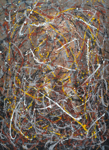 Oleksandr Balbyshev "LENIN NO. 5" Painting titled "Oleksandr Balbyshev…" by Oleksandr Balbyshev, Original Artwork, Oil Mounted on Wood Stretcher frame