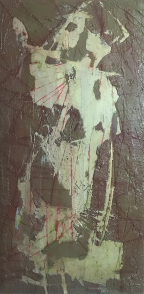 绘画 标题为“La morte e’ un uomo…” 由Ezio Grelli, 原创艺术品, 丙烯