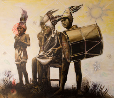 Rulfian's point of view Peinture intitulée "Rulfian's point of…" par Cawamo, Œuvre d'art originale, Acrylique