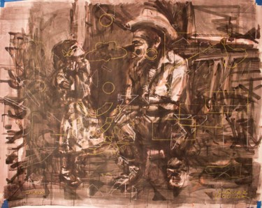 To TZINTZUNI my daughter Painting titled "To TZINTZUNI my dau…" by Cawamo, Original Artwork, Oil