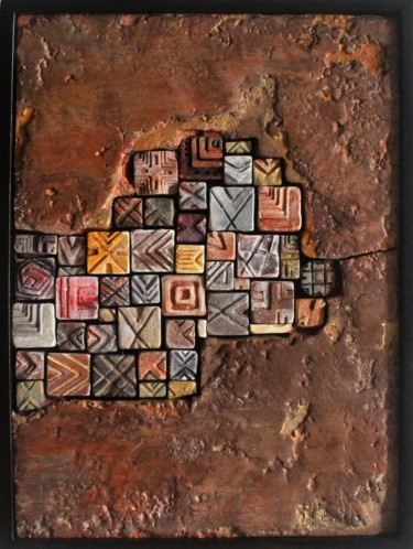 Sculpture titled "Surfaces S10" by Jenny Hee, Original Artwork, Resin