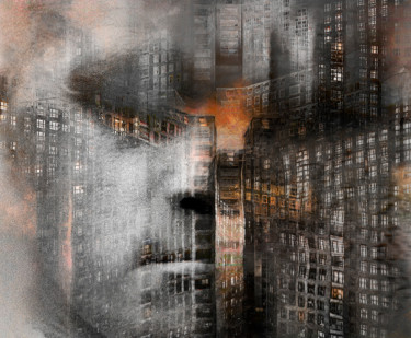 Photography titled "Insomnia in the cit…" by Sol Marrades, Original Artwork, Digital Photography