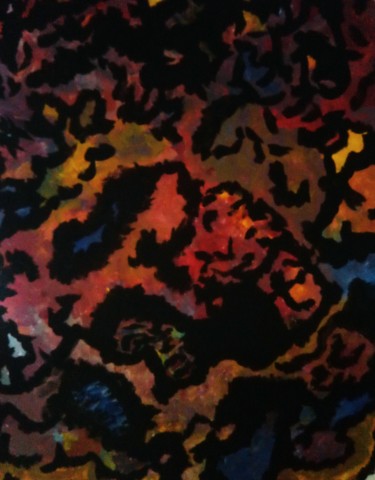 Peinture intitulée "Path" par Zykram, Œuvre d'art originale, Acrylique