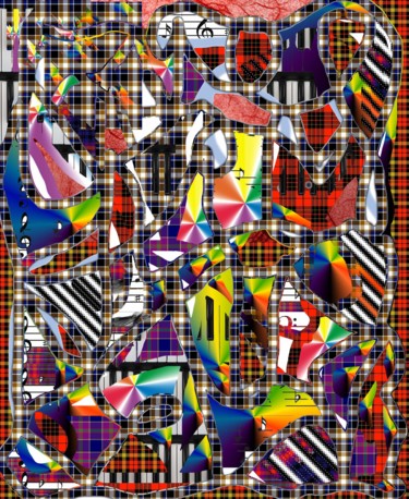 Pintura titulada "art-233c-variably.j…" por Ro Model, Obra de arte original, Pintura Digital