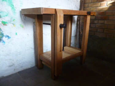 L'ETABLI BOIS Design titled "L'ETABLI BOIS" by Leferailleur02, Original Artwork, Table art