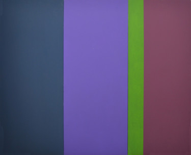 Pittura intitolato "Only green" da Raffaele Iannone, Opera d'arte originale, Acrilico