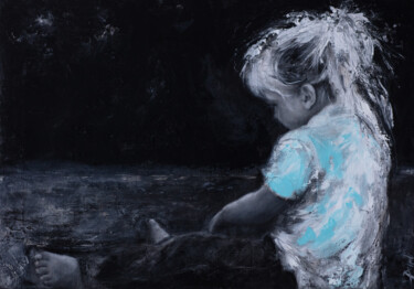 Schilderij getiteld "Io gioco da sola #1" door Federica Belloli, Origineel Kunstwerk, Acryl
