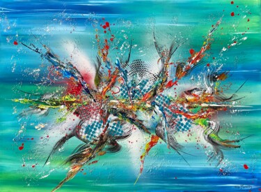 Peinture intitulée "Audace" par Gilbert Morales, Œuvre d'art originale, Acrylique