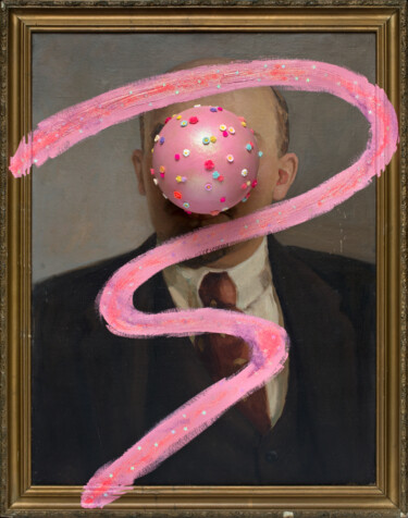 Oleksandr Balbyshev "Lollipop" Painting titled "Oleksandr Balbyshev…" by Oleksandr Balbyshev, Original Artwork, Oil Mounted on Wood Stretcher frame