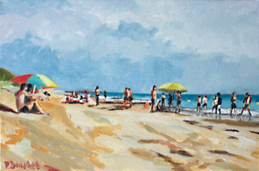 Peinture intitulée "Saint Gilles Croix…" par Pascal Brachet, Œuvre d'art originale, Huile