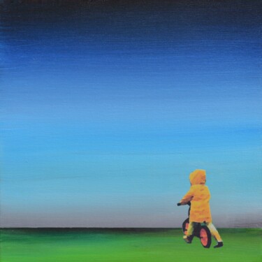 제목이 "De wijde wereld 1"인 미술작품 Hanneke Pereboom로, 원작, 아크릴