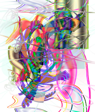 Arte digital titulada "wildlife traffickin…" por Decolorado, Obra de arte original, Pintura Digital
