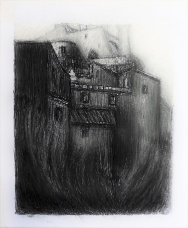 图画 标题为“Studio nr. 67” 由Francesco Cagnato, 原创艺术品, 粉笔