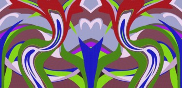Digital Arts titled "As rain comes" by Peter Jalesh, Original Artwork, Digital Painting