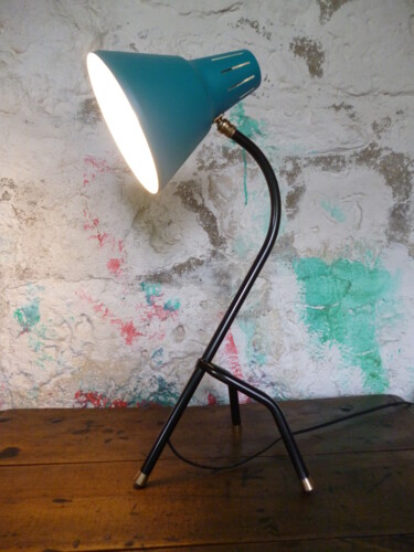 LAMPE COCOTTE TRIPODE " II " Design titled "LAMPE COCOTTE TRIPO…" by Leferailleur02, Original Artwork, Luminaire