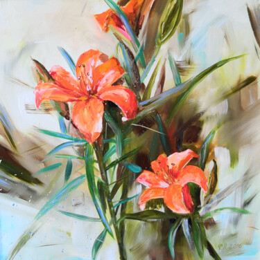 Lis orange. Orange Lilies