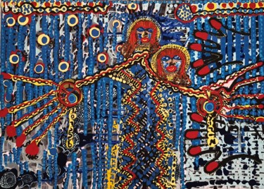 제목이 "Zentangle artista m…"인 미술작품 Mirit Ben-Nun로, 원작, 아크릴