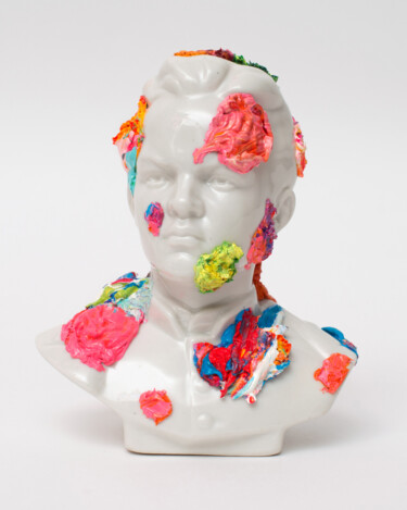 Oleksandr Balbyshev "Colors Of Young Lenin" Sculptuur getiteld "Oleksandr Balbyshev…" door Oleksandr Balbyshev, Origineel Kunstwerk, Olie