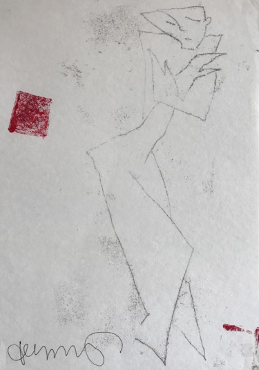 印花与版画 标题为“...345...” 由Sergey Rudensky, 原创艺术品, 蒙纳