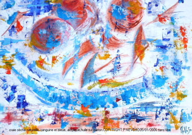 Dessin intitulée "Sans titre" par Patrick Nevoso, Œuvre d'art originale, Craie
