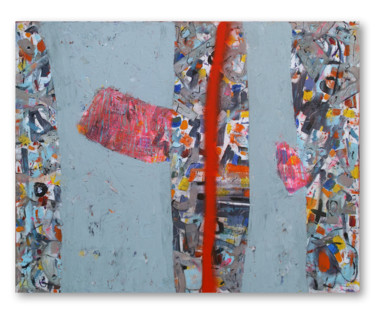 Peinture intitulée "Miami" par Juliette Gallas, Œuvre d'art originale, Acrylique Monté sur Châssis en bois