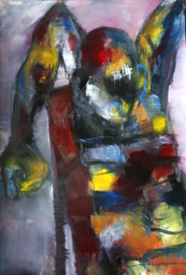 ETUDE & 1 Peinture intitulée "ETUDE & 1" par Dov Melloul, Œuvre d'art originale, Huile
