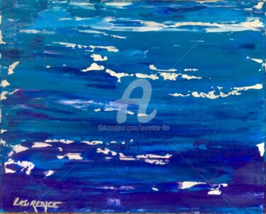 Peinture intitulée "AGITÉ" par Laurence Lbn, Œuvre d'art originale, Acrylique