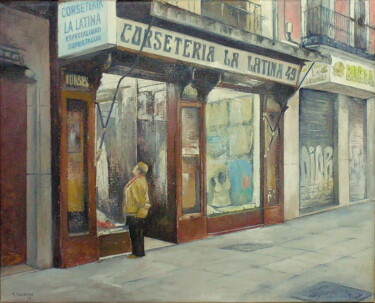 제목이 "Corsetería La Latin…"인 미술작품 Tomás Castaño로, 원작, 기름