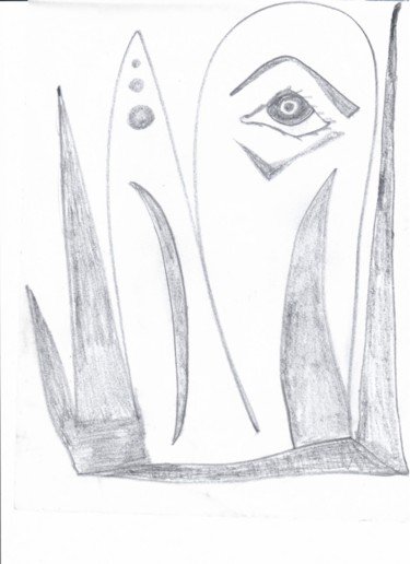 Dibujo titulada "ARTD49 PARFUMS" por Ro Model, Obra de arte original, Lápiz