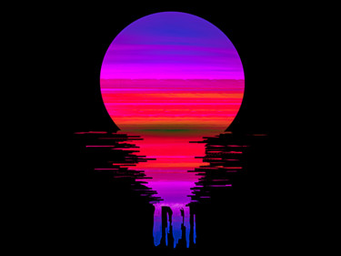 "Fluid Sunset"