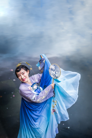Photographie intitulée "Dandi, Déesse de la…" par Jacinthe Nguyen / Studio J.A.E, Œuvre d'art originale, Photographie numéri…