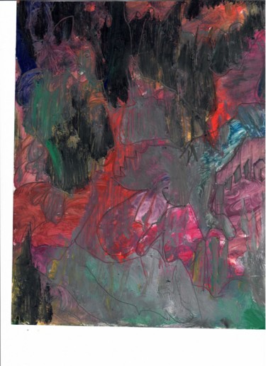 Pintura titulada "ARTD55 VAMPY" por Ro Model, Obra de arte original, Oleo