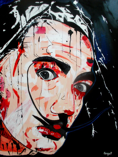 Peinture intitulée "Dali" par Thierry Angot, Œuvre d'art originale, Acrylique