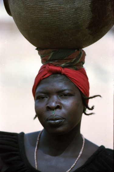 Femme au turban rouge