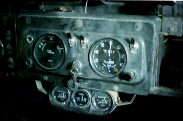 les cadrans de la Land Rover