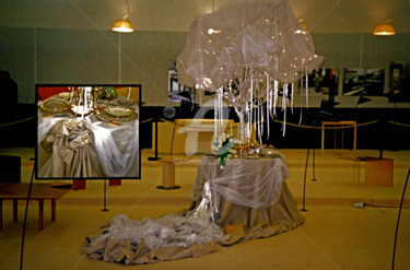 Installation intitulée ""DUO"" par Carlo Maiolini, Œuvre d'art originale