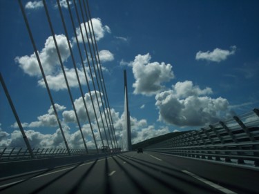 Lendemain d'orage sur le pont de Millau