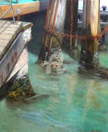 제목이 "Venecia: soportes (…"인 미술작품 Cristina Del Rosso로, 원작, 기름