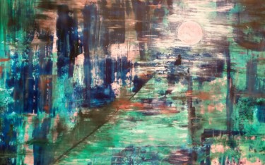 Painting titled "Climb" by Atignas Art, Original Artwork, Acrylic