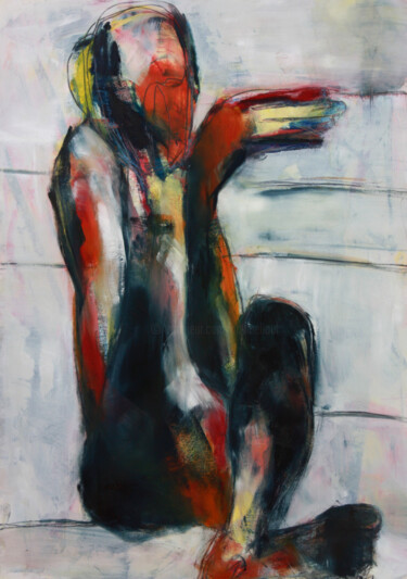 ETUDE & 9 Peinture intitulée "ETUDE & 9" par Dov Melloul, Œuvre d'art originale, Huile
