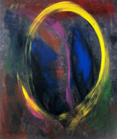 Le Médaillon (the medallion)- Abstraction - Abstract Art 「Le Médaillon (the m…」というタイトルの絵画 Davidian Gotis Abstraction Abstraiteによって, オリジナルのアートワーク, アクリル